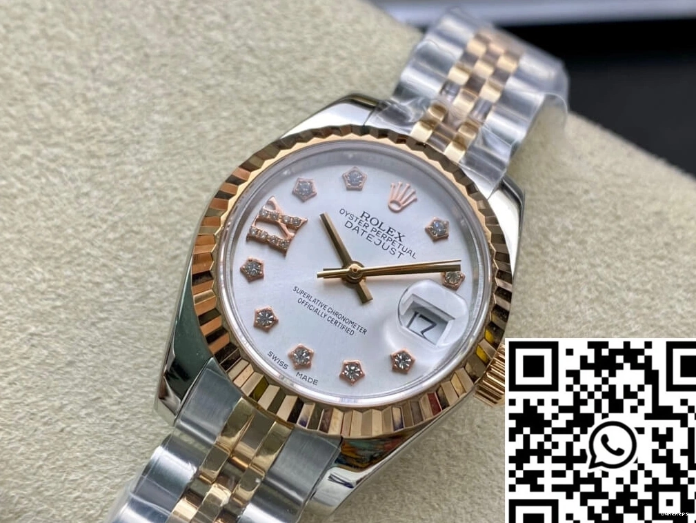 Factory Dial BP 28MM Datejust M279173-0003 Rolex Diamond 0225